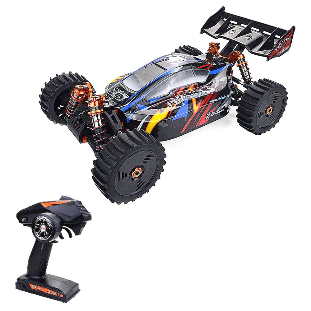 

ZD Racing Pirates 3 BX-8E 1/8 2.4G 4WD Brushless Electric Off-road Buggy RC Car With Extra Car Shell RTR - Black