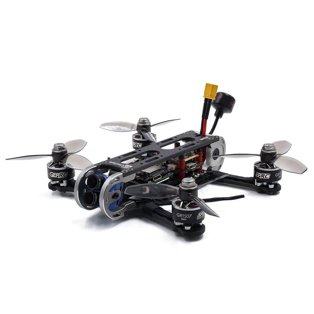

Geprc CineStyle 4K 3 Inch FPV Racing Drone With F722 Dual Gyro 2-6S 35A BLheli_32 5.8g 500mW VTX Caddx Tarsier Cam BNF Version - Frsky XM+ Receiver