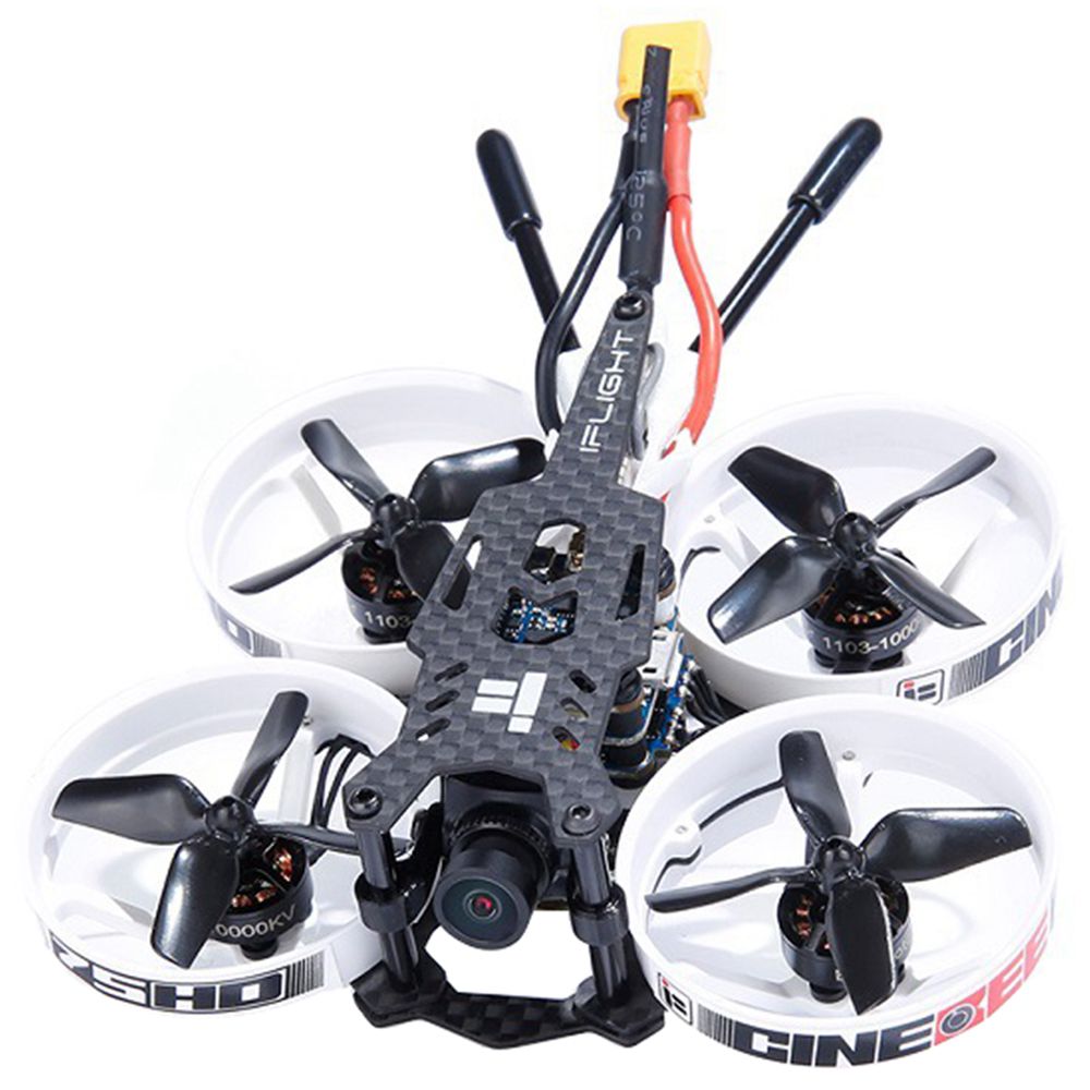

iFlight Cinebee 75HD PLUS 2-3S Whoop FPV Racing Drone With SucceX Micro F4 Stack Runcam Split 3 Nano Cam BNF - FrSky R-XSR Receiver