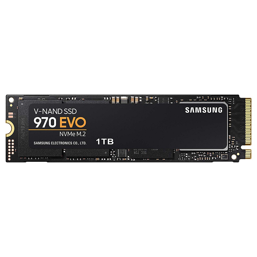 

Samsung 970 EVO MZ-V7E1T0BW Internal SSD 1TB PCIe Gen 3.0 x4 NVMe 1.3 Interface Max Speed 3500MB/s Solid State Drive - Black