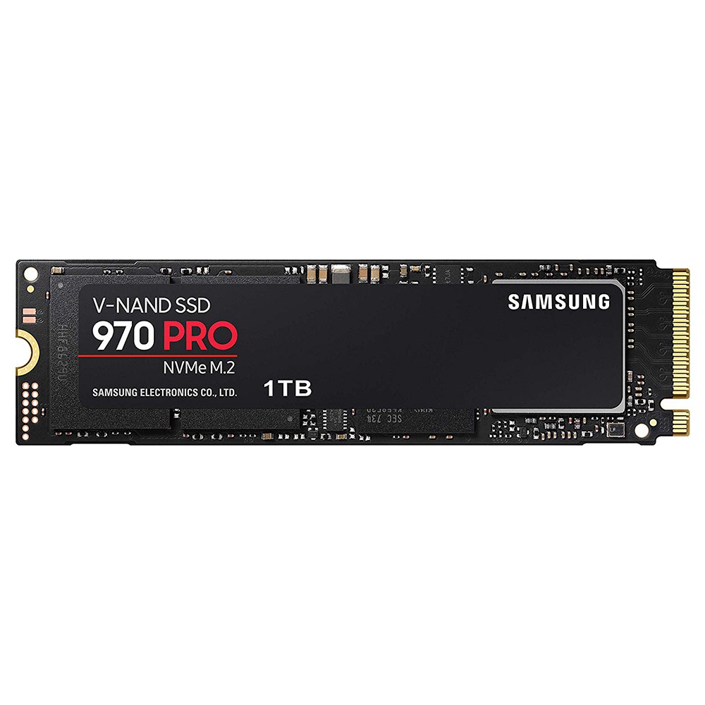 

Samsung 970 PRO MZ-V7P1T0BW Internal SSD 1TB PCIe Gen 3.0 x4 NVMe 1.3 Interface Max Speed 3500 MB/s Solid State Drive - Black