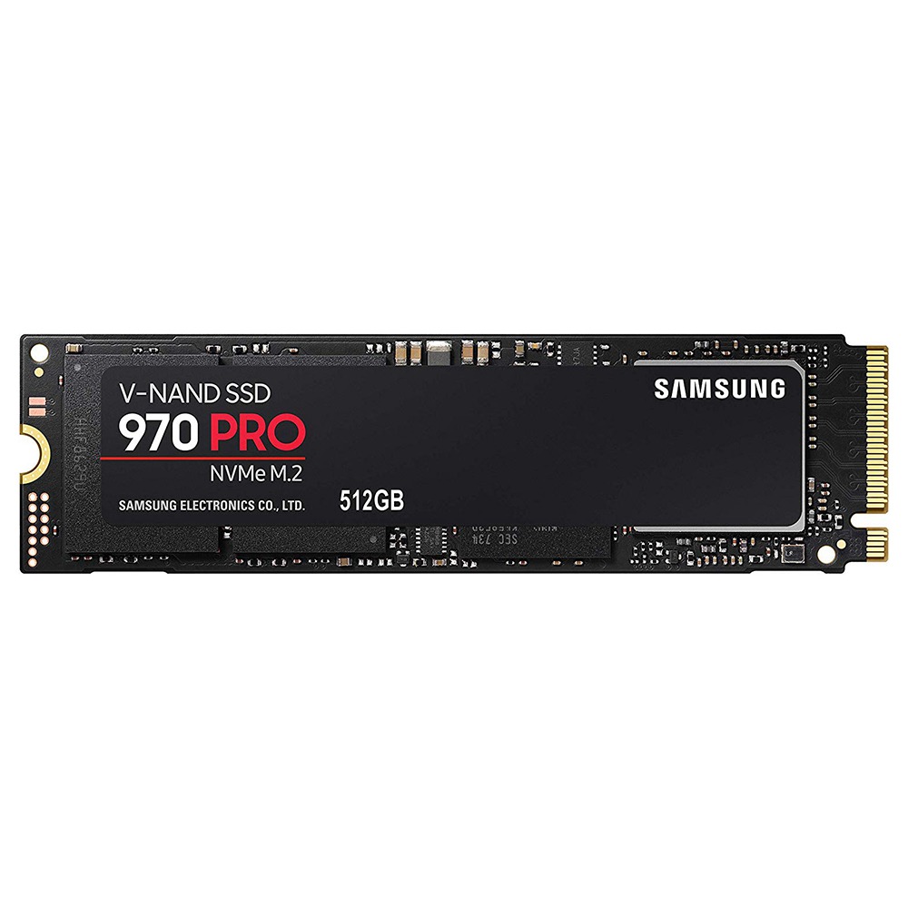 

Samsung 970 PRO MZ-V7P512BW Internal SSD 512GB PCIe Gen 3.0 x4 NVMe 1.3 Interface Max Speed 3500 MB/s Solid State Drive - Black