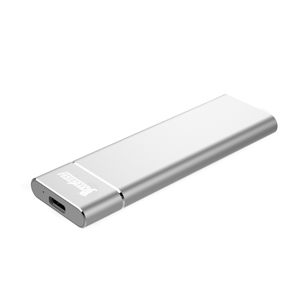 

Coolfish M1 NGFF 2TB SSD Portable External Solid State Drive Max Read Speed 430MB/S M.2 Interface - Silver