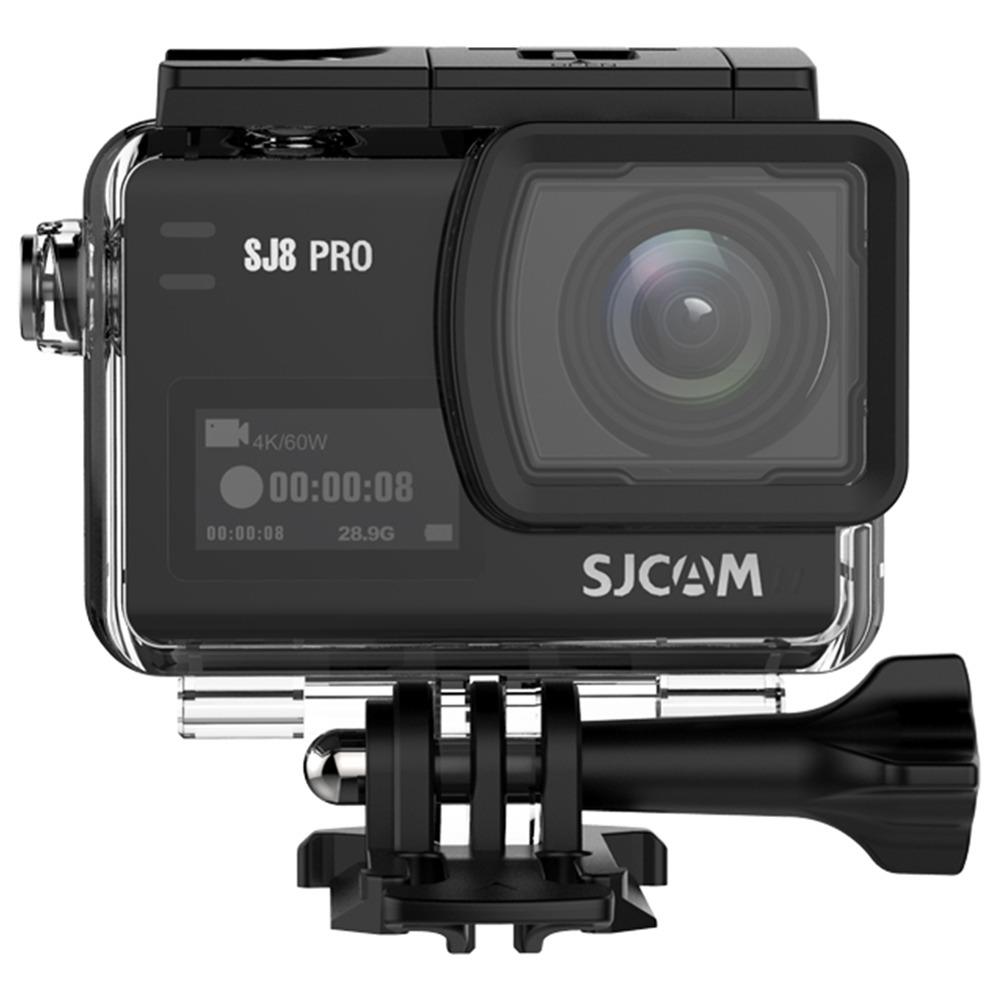 

SJCAM SJ8 Pro WiFi Action Camera 2.33 Inch 12MP SONY IMX377 Sensor 170 Degree Angle Len Gyro Stabilization With Waterproof Case - Black