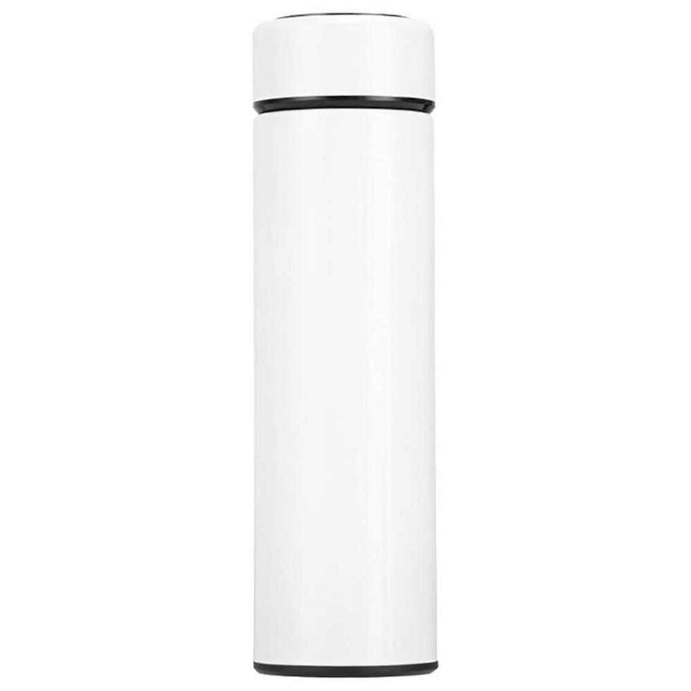 

500ML Smart Thermos Cup Portable 304 Stainless Steel With LCD Temperature Display - White