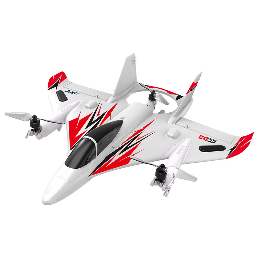 

JJRC M02 2.4G 6CH Brushless EPO 450mm Wingspan 3D/6G Mode Switchable VTOL FPV Flying Wing RC Airplane RTF - Red