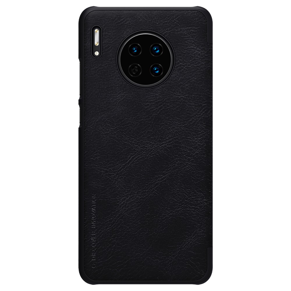 

NILLKIN Protective Leather Phone Case For HUAWEI Mate 30 Smartphone - Black
