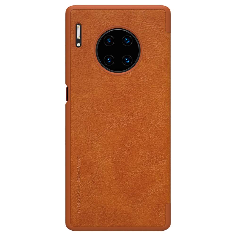 

NILLKIN Protective Leather Phone Case For HUAWEI Mate 30 Pro Smartphone - Brown