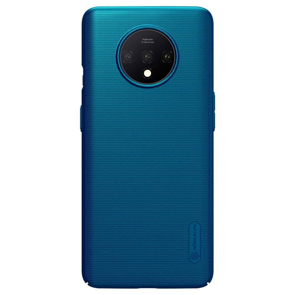 

NILLKIN Protective Frosted PC Phone Case For Oneplus 7T Smartphone - Blue