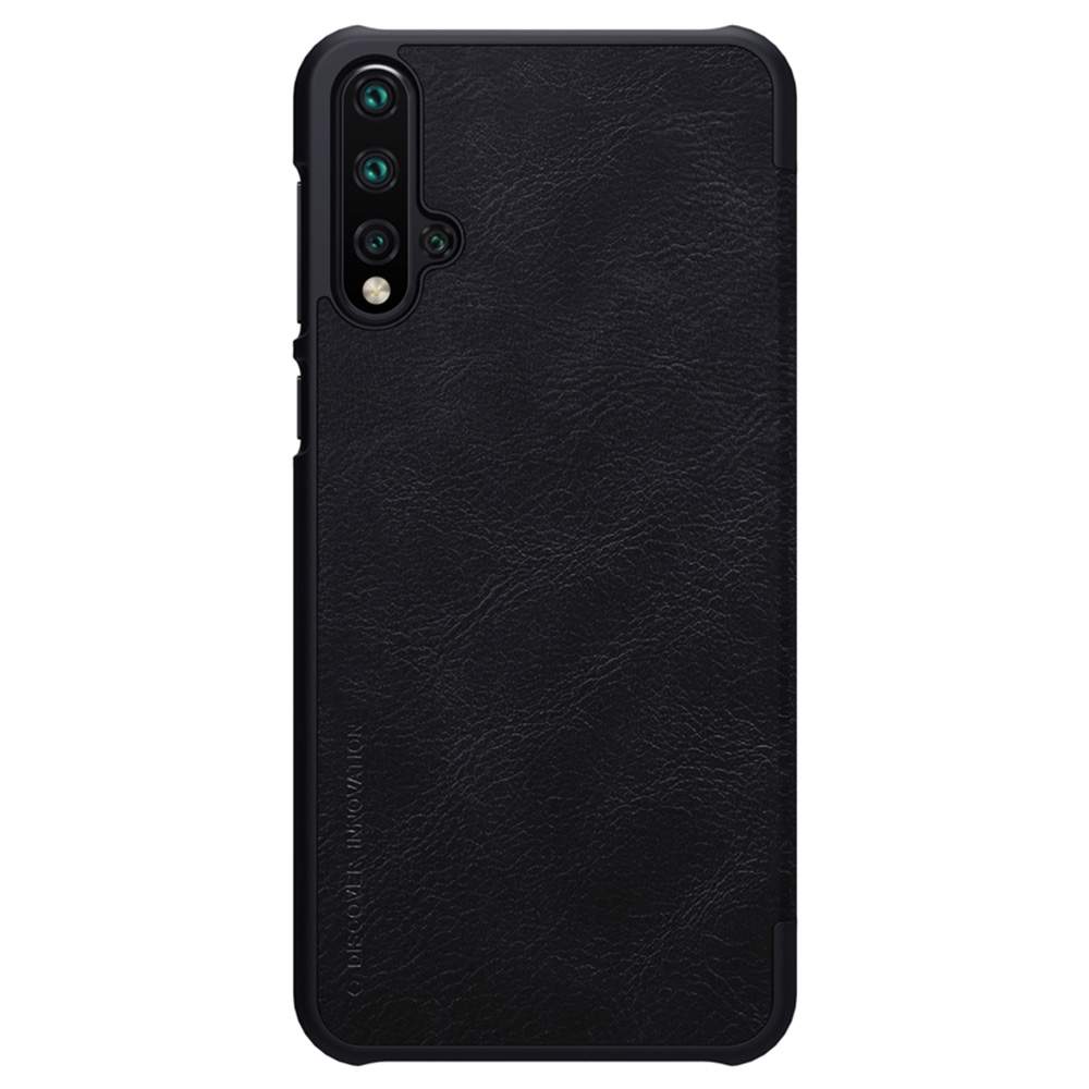 

NILLKIN Protective Leather Phone Case For HUAWEI Nova 5 / Nova 5 Pro Smartphone - Black