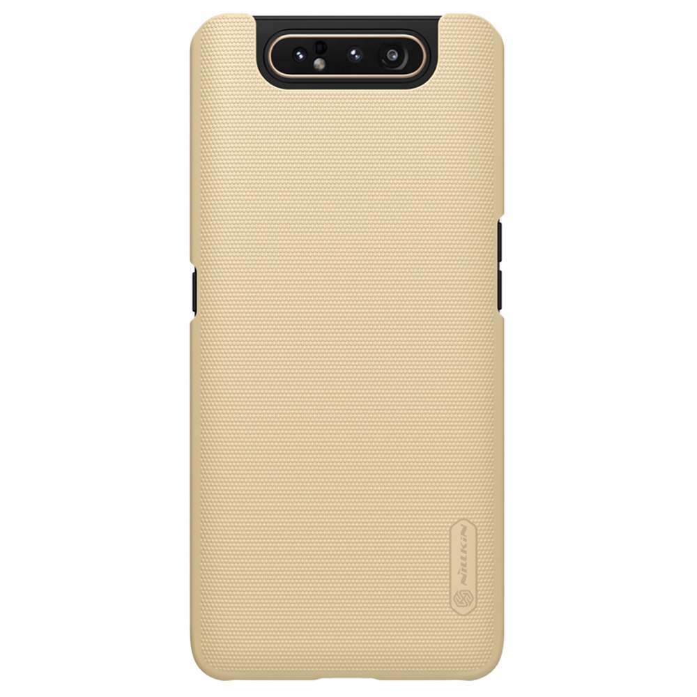 

NILLKIN Protective Frosted PC Phone Case For Samsung Galaxy A80 / A90 4G Smartphone - Gold