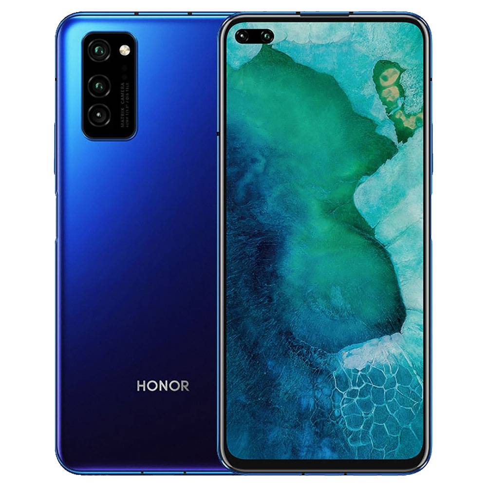 

HUAWEI Honor V30 CN Version 5G Dual-Mode Smartphone 6.57 Inch FHD+ Screen Kirin 990 Octa-core 8GB RAM 128GB ROM 40 Million Camera Matrix 4200mAh Large Battery Android 10.0 Dual SIM Dual Standby - Blue
