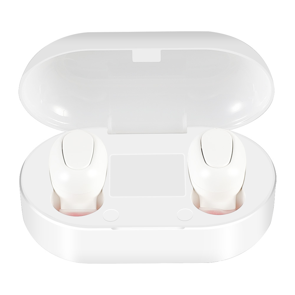 

L22 TWS Bluetooth 5.0 CVC 8.0 Earbuds Binaural Call Independent Use IPX5 - White