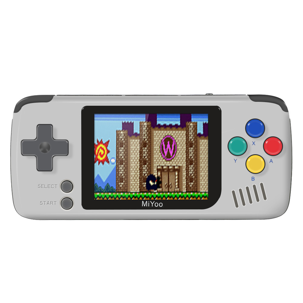 

Powkiddy Q70 2.4'' IPS Screen Open Source 16GB Game Console 1000mAh TF Card Slot Music Play - Grey