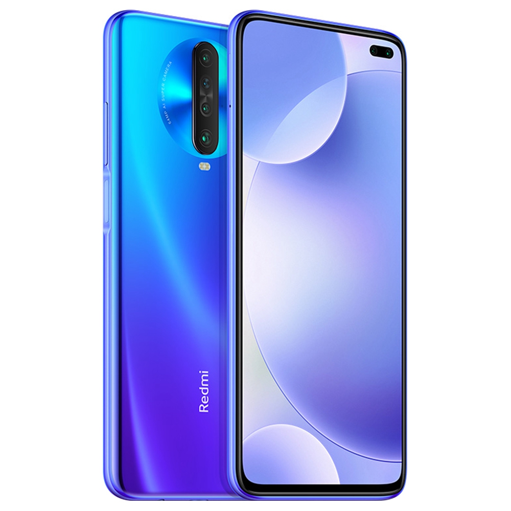 

Xiaomi Redmi K30 CN Version 4G LTE Smartphone 6.67 Inch FHD+ Screen Snapdragon 730G Octa Core 6GB RAM 128GB ROM Android 10.0 Dual Front Quad Rear Cameras 4500mAh Large Battery - Blue