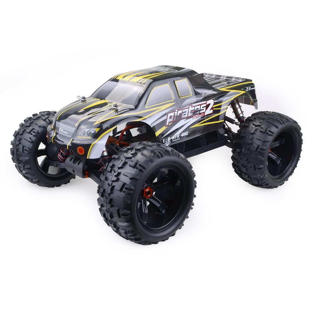 

ZD Racing 9116-V3 2.4G 1:8 4WD 120A ESC Brushless Monster Truck Off-road RC Car Without Battery - ARR
