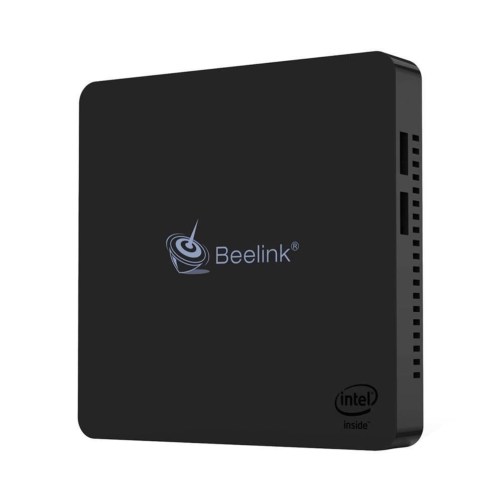 

Beelink MII-V Intel Apollo Lake N3350 Windows 10 4K Mini PC SATA SSD 4GB RAM 64GB eMMC HDMI+VGA 2.4G+5G WiFi Bluetooth Gigabit LAN USB3.0 - Black