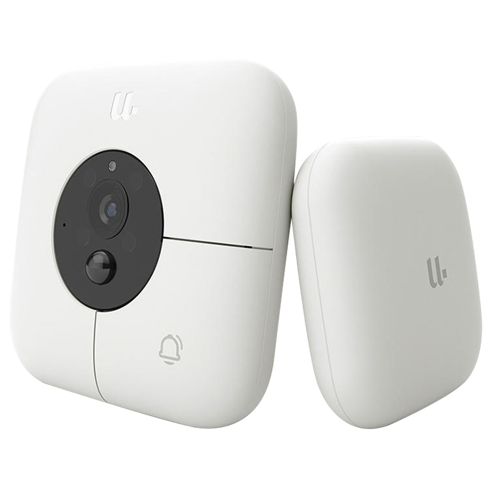 

YOUDIAN R1 Smart Video DoorBell With Receiver 120 Degree Wide Angle 1080P IR Night Vision From Xiaomi Youpin - White