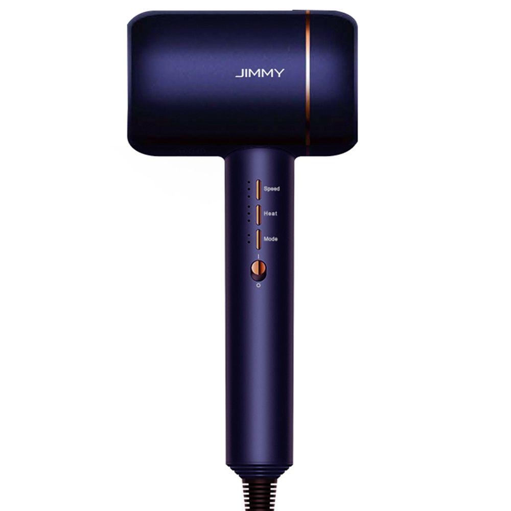

JIMMY F6 Hair Dryer 220V 1800W Electric Portable Negative ion Noise Reducing EU Plug - Starlight Purple