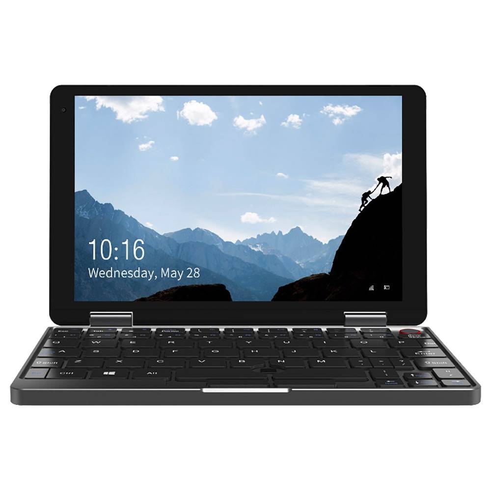 

Chuwi Minibook Laptop Intel Core M3-8100Y 8 Inch 1920*1200 Screen Backlit Keyboard Windows 10 8GB RAM 256GB SSD - Black
