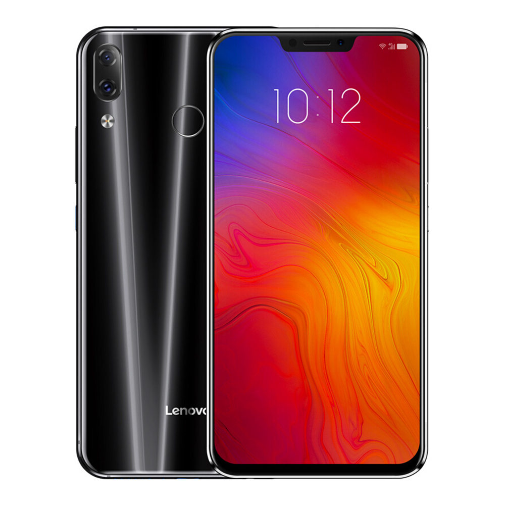 

Lenovo Z5 6.2 Inch 4G LTE Smartphone Snapdragon 636 6GB 64GB 16.0MP+8.0MP Dual Rear Cameras Android 8.1 OS Touch ID Type-C - Black