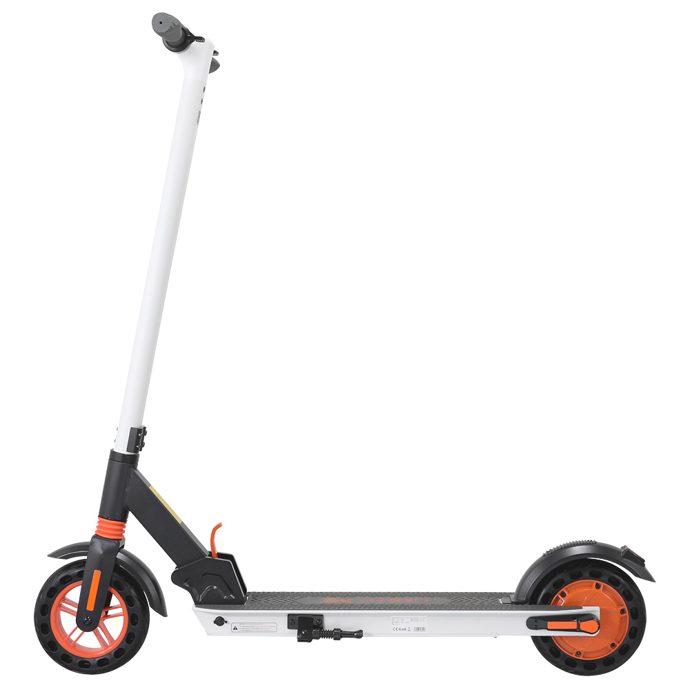

KUGOO KIRIN S1 Electric Scooter 8" Tires 350W DC Brushless Motor With 3 Speed Control Max Speed 25km/h Up To 25km Range Dual Braking System APP Control - White
