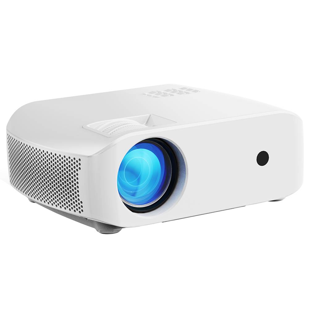 

VIVIBRIGHT F10UP 720P Android LED Projector 2800 Lumens 1080P Video Decode 15000:1 Contrast Ratio 300'' Image Size HiFi Stereo Sound 5000 Hours LED Lamp Life - White