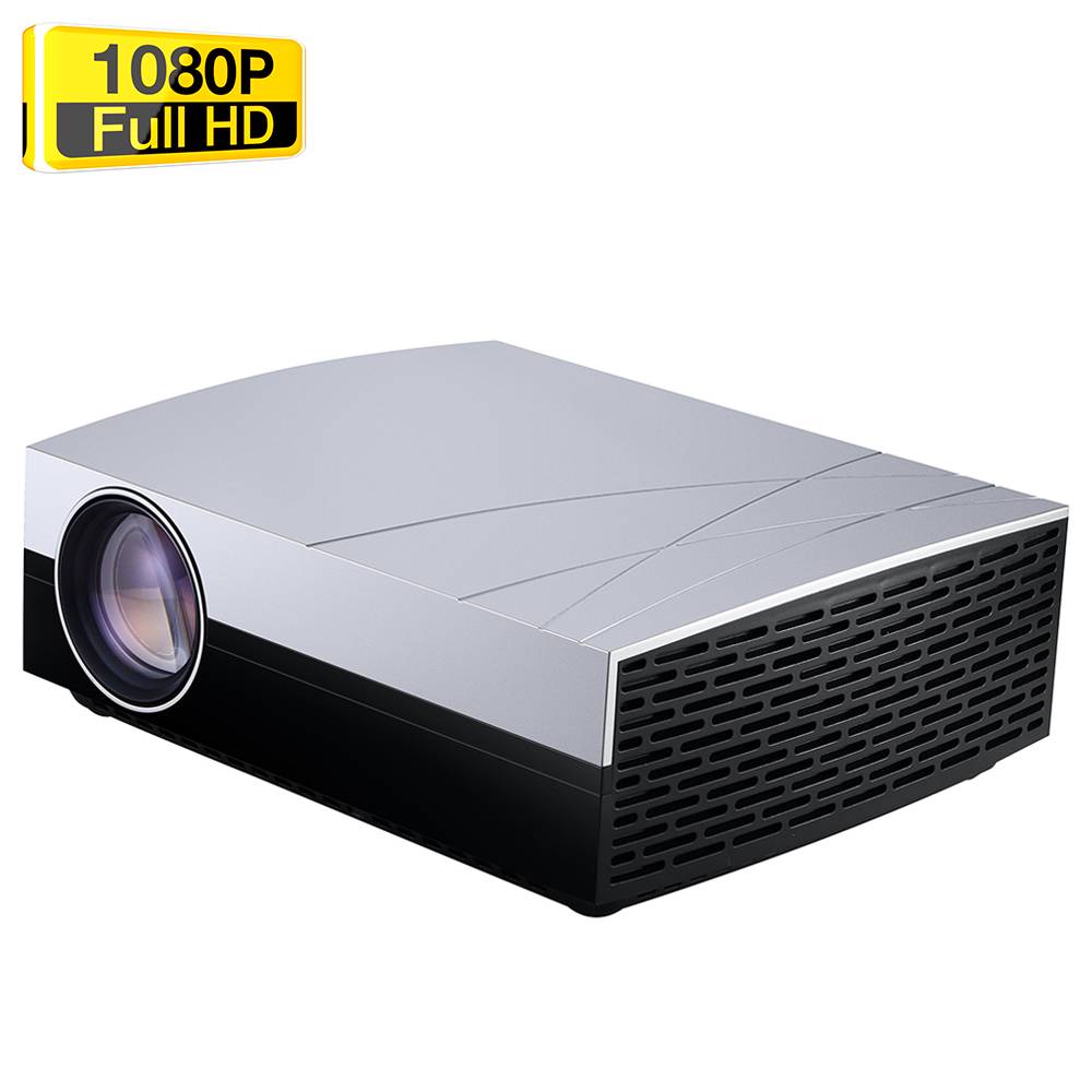 

VIVIBRIGHT F20 1080P LED Projector 3000 Lumens 15000 : 1 Contrast Ratio 300'' Image Size HiFi Stereo Speakers HDMI SPDIF - White