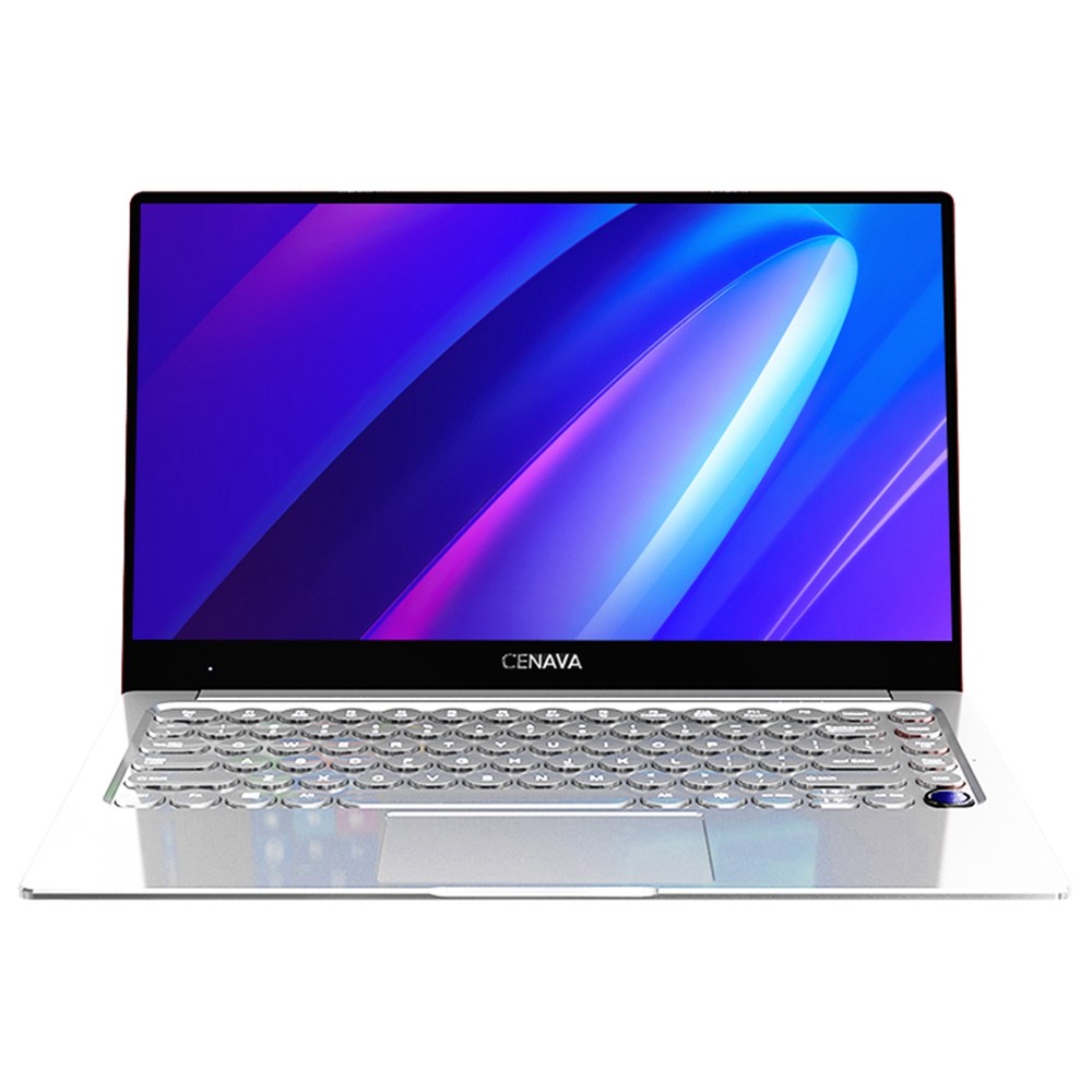 

CENAVA N145 Laptop Intel Core i7-6500U 14.1 Inch 1920 x 1080 IPS Screen Intel HD Graphics 520 Windows 10 8GB LPDDR4 128GB SSD - Silver