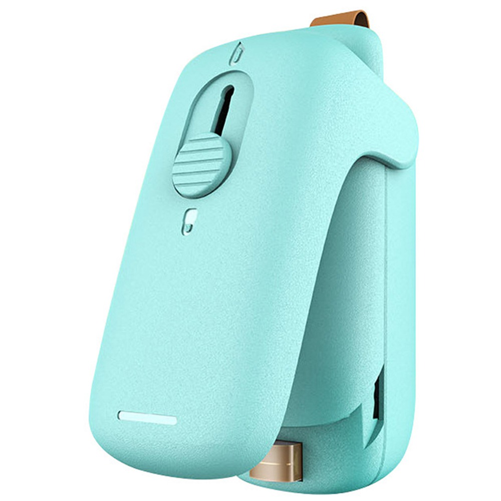 

Portable Mini Handheld Quick Sealer Hand Press Slide Heat Sealing Machine - Blue