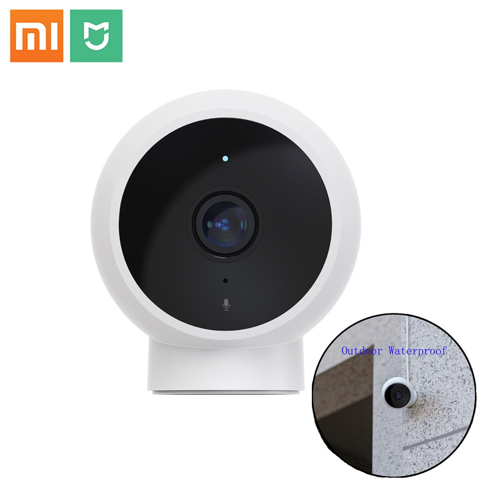 

Xiaomi Mijia 1080P FHD Smart IP Camera Standard Edition AI Human Detection Outdoor Camera Baby Security Monitor- White