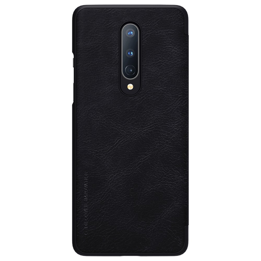 

NILLKIN Protective Leather Phone Case For Oneplus 8 Smartphone - Black