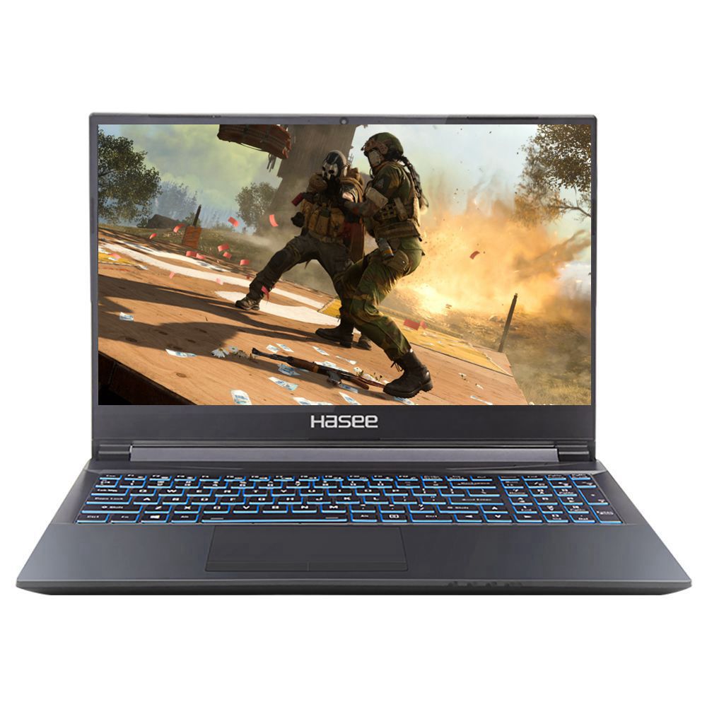 

Hasee G7-CU7NA Gaming Laptop Intel Core i7-10750H 17.3 Inch 144Hz 1920 x 1080 FHD Screen NVIDIA GeForce® GTX 1660 Ti Windows 10 8GB DDR4 512GB SSD RGB Backlit Keyboard English Version - Black