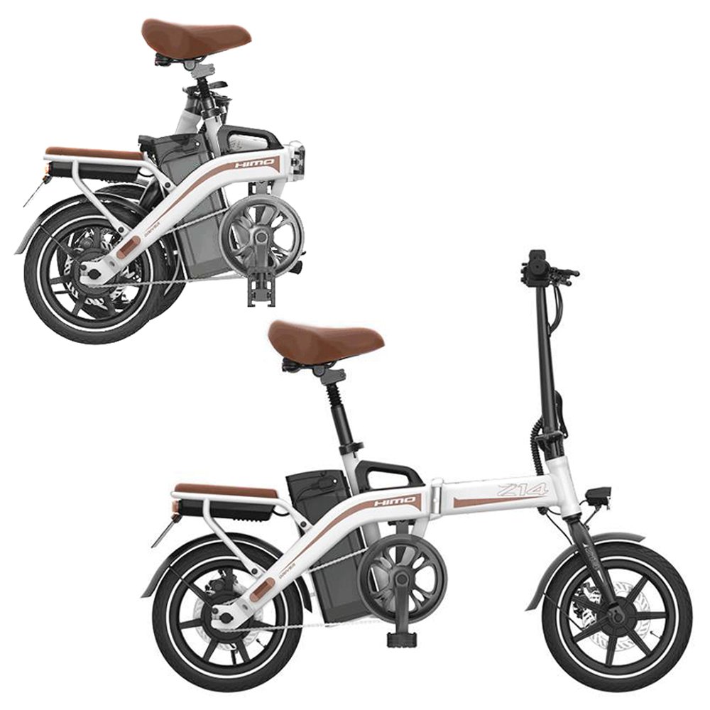 Himo Z Folding Electric Bicycle Standard Edition White