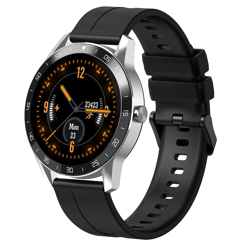 

Blackview X1 Smart Watch 5ATM Waterproof Heart Rate Monitor Multi-sports Modes - Silver