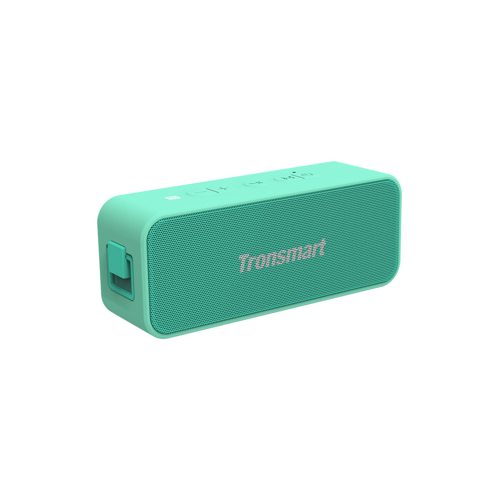 

Tronsmart T2 Plus 20W Bluetooth 5.0 Speaker 24H Playtime NFC IPX7 Waterproof Soundbar with TWS,Siri,Micro SD - Light Green
