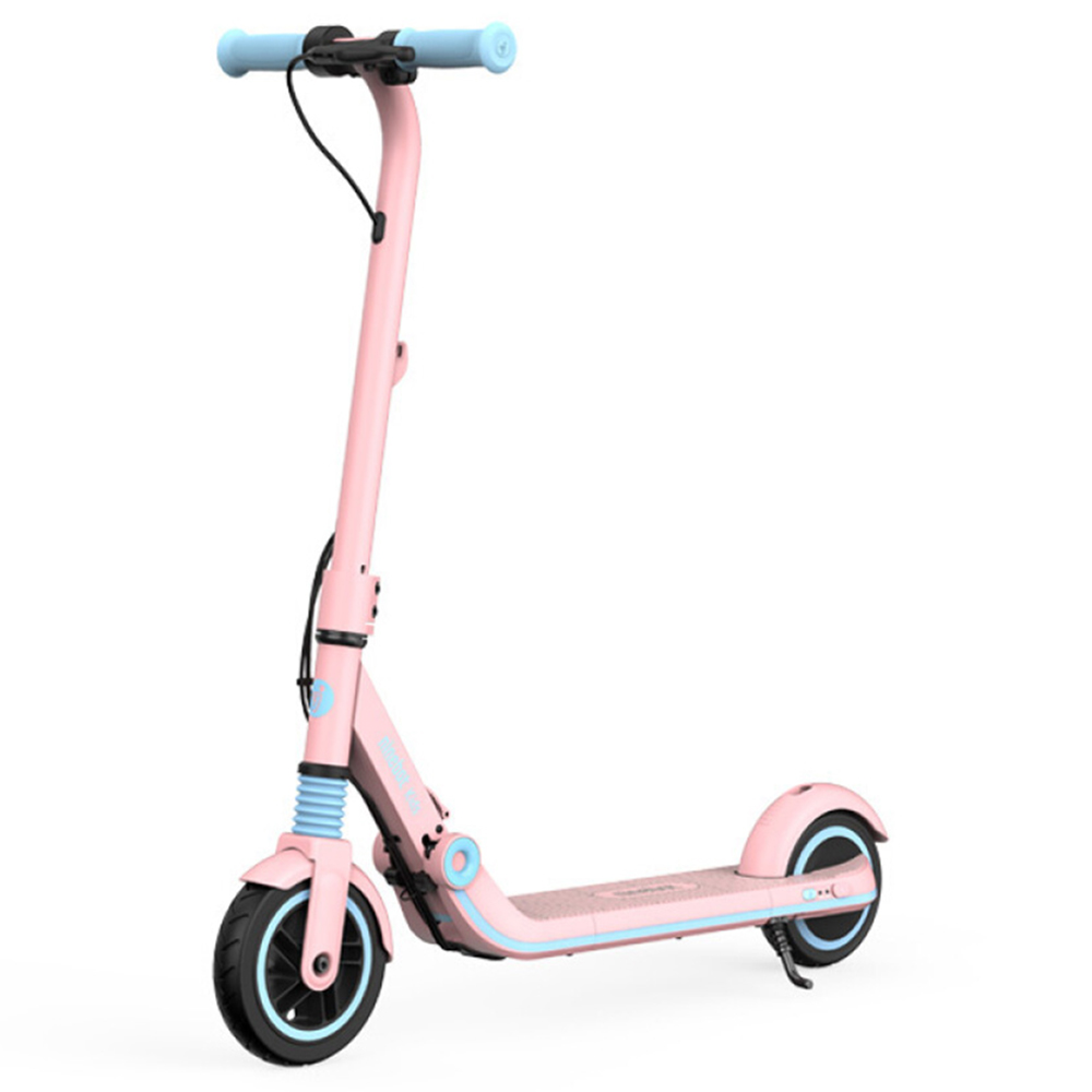 

Ninebot Segway Kickscooter Zing E8 Folding Electric Scooter for Kids 130W Motor 14km/h Max Speed 2550mAh/55.08Wh Battery BMS aluminum alloy Frame BMS TPR Handlebar up to 10KM Range - Pink, Multi color