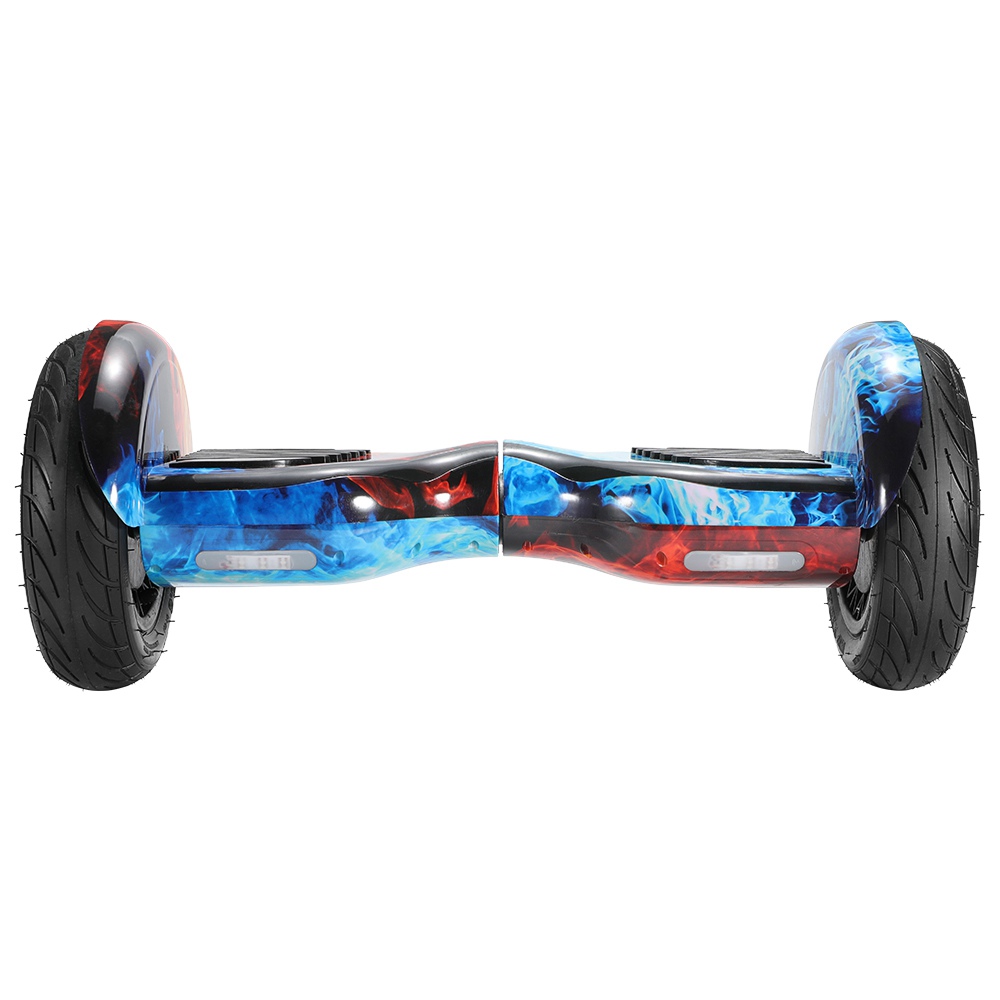 

Imina 10 inch Self Balancing Scooter Hoverboard with Bluetooth Speaker and StripLight - Red Blue