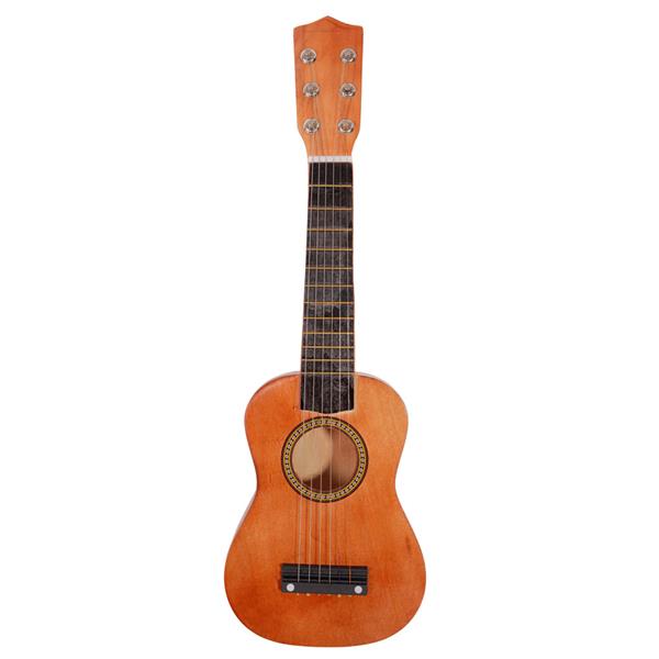

21" Beginners Acoustic Guitar 6 String Practice Music Instruments - Coffee