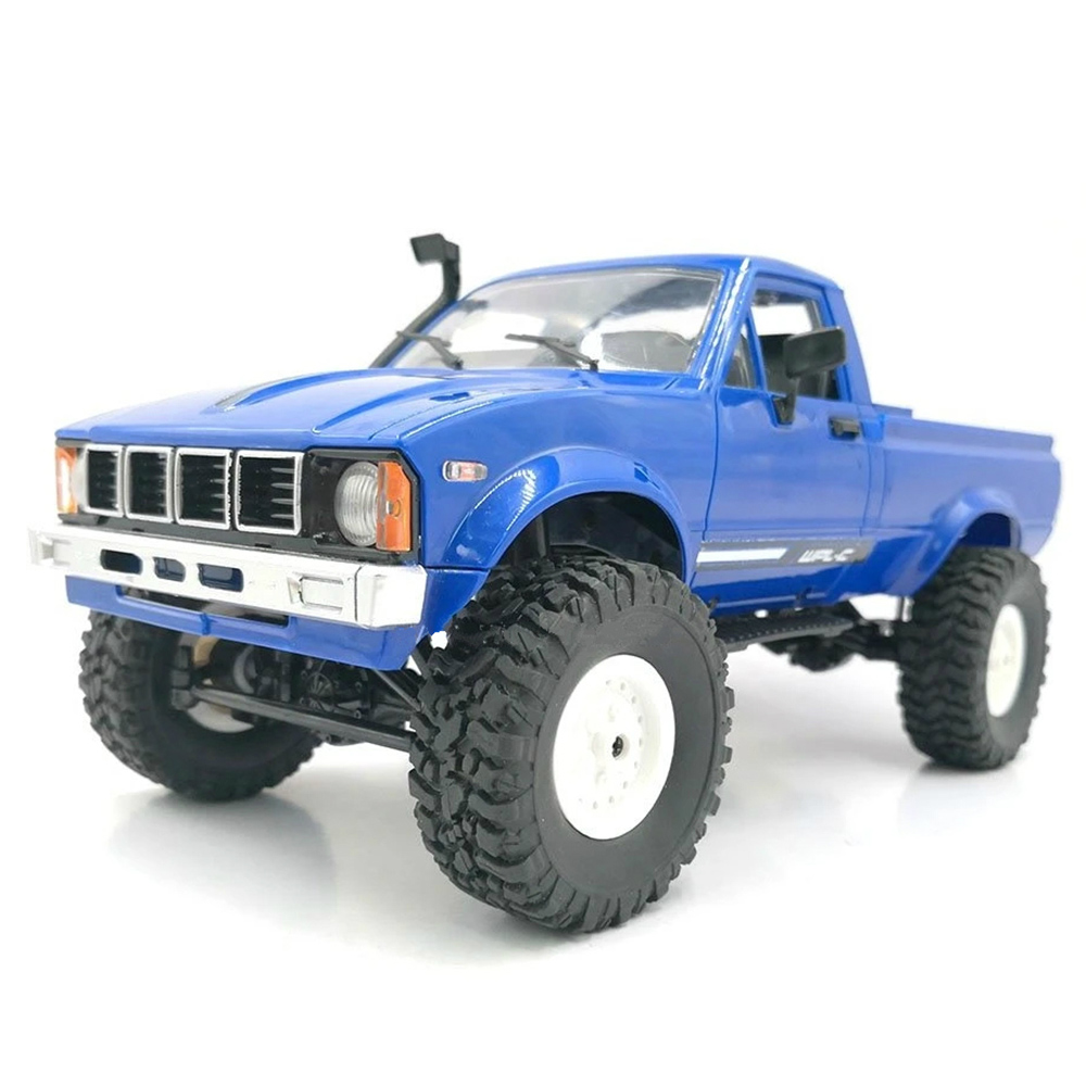 

WPL C24KM 1/16 4WD Off-road Rock Crawler Climbing Vehicle RC Car Kit - Blue
