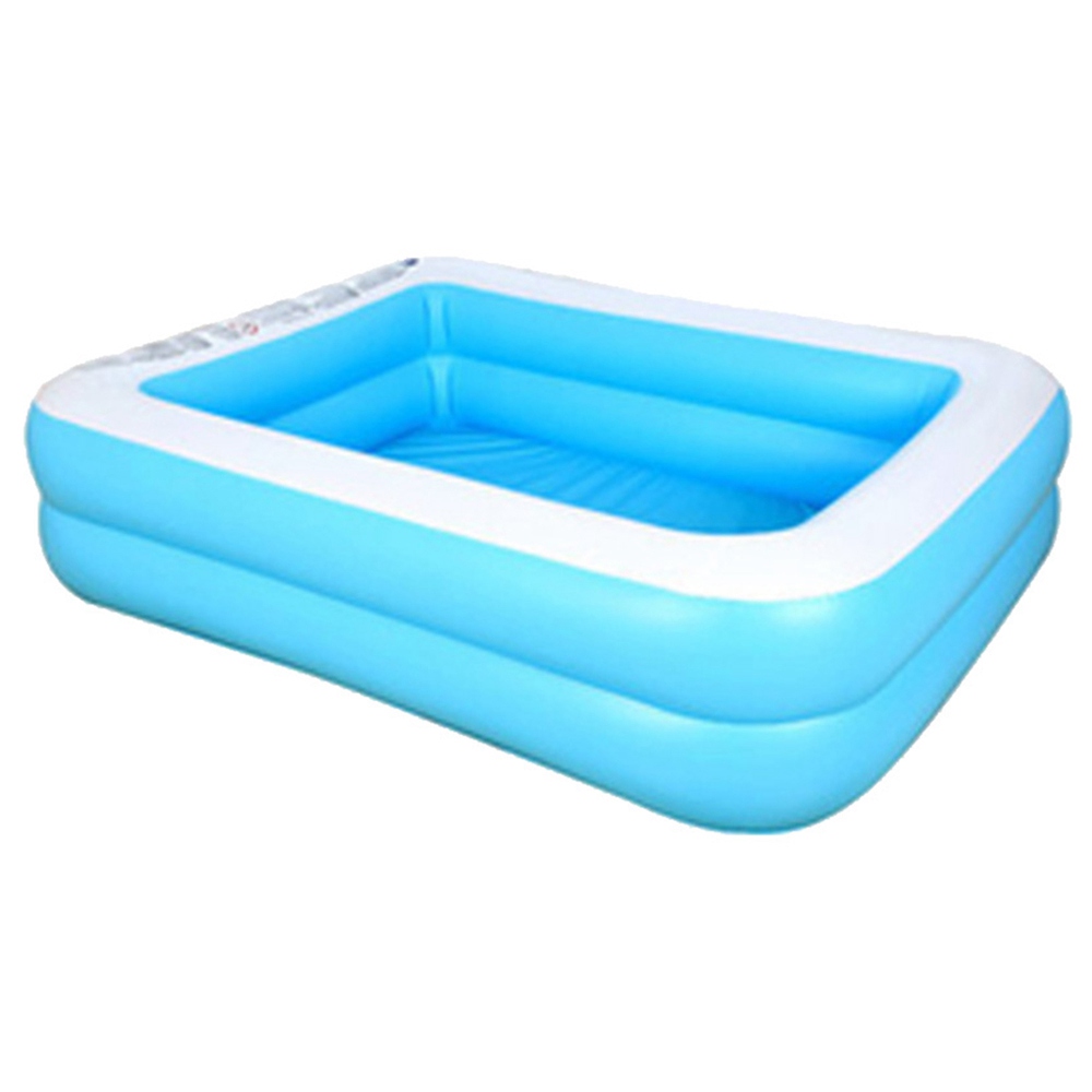 

Kids Inflatable Swimming pool baby Adult Home Paddling pool Thick Wear-resistant 181*141*46cm/71.26*51.51*18.11 inch Blue White
