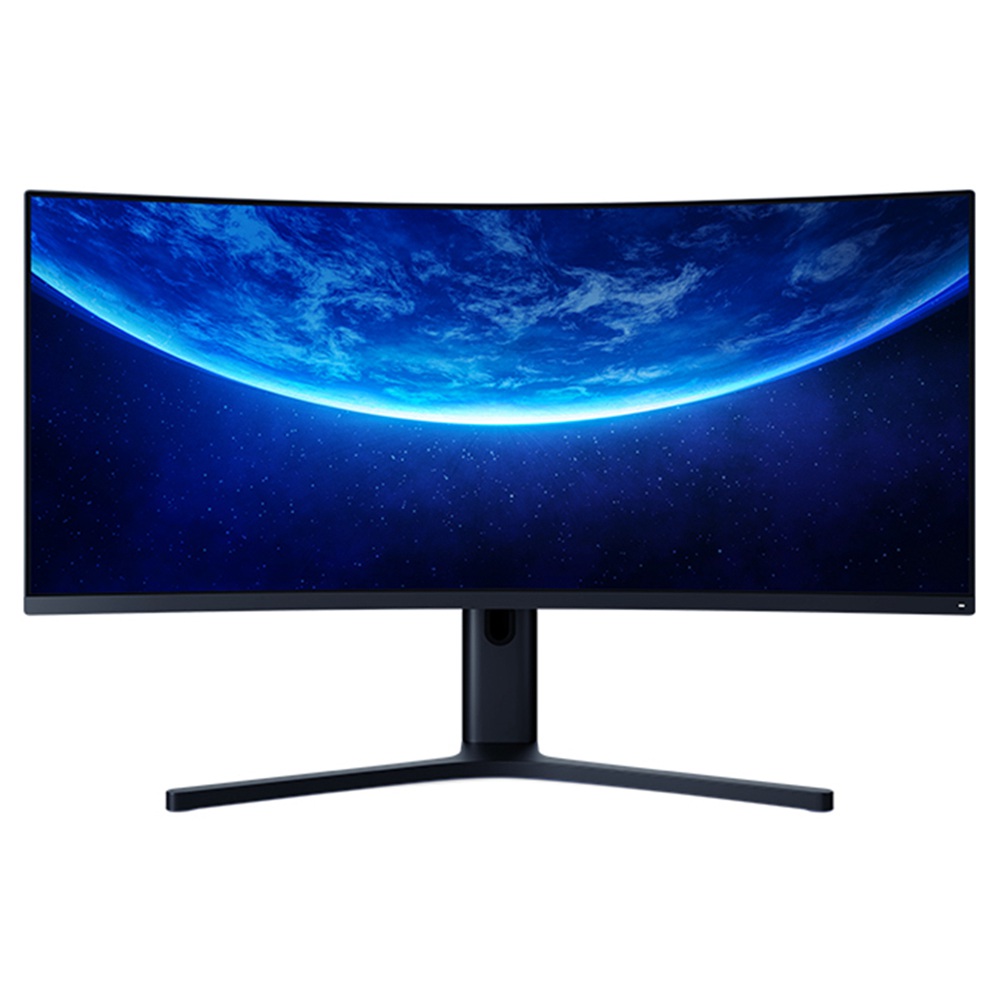 

Original Xiaomi Curved Gaming Monitor 34 Inch 21:9 Bring Fish Screen 144Hz High Refresh Rate 1500R Curvature WQHD 3440*1440 Resolution 121% sRGB Wide Color Gamut Free-Sync Technology Display - Black