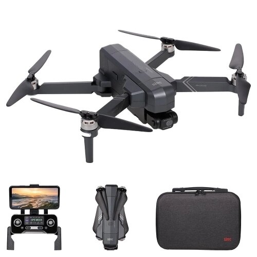 

SJRC F11 4K Pro GPS 5G WIFI 1.2KM FPV Foldable RC Drone With 2-Axis Electronic Stabilization Gimbal Brushless RC Drone RTF - One Battery With Bag