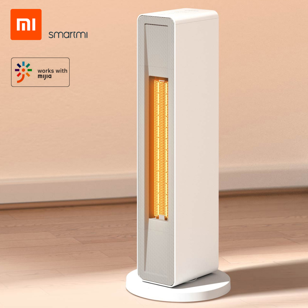 

SmartMi Electric Air Heater with Wireless Remote Control, 2000W Power, Ceramic Heating Element, Wi-Fi and Mijia App Support for Living Room, Office, Home by Xiaomi Youpin