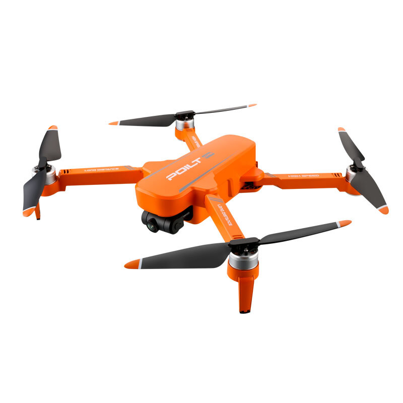 

JJRC X17 6K 5G WIFI FPV GPS Brushless Foldable RC Drone with 2-axis Gimbal Dual Camera Optical Flow Positioning RTF - Orange One Battery with Bag