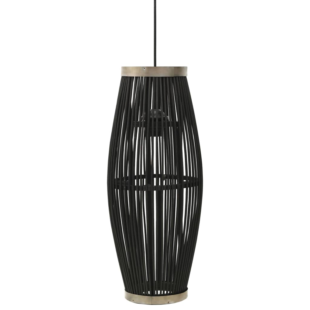 

Pendant Lamp Black Willow 40 W 21x50 cm Oval E27