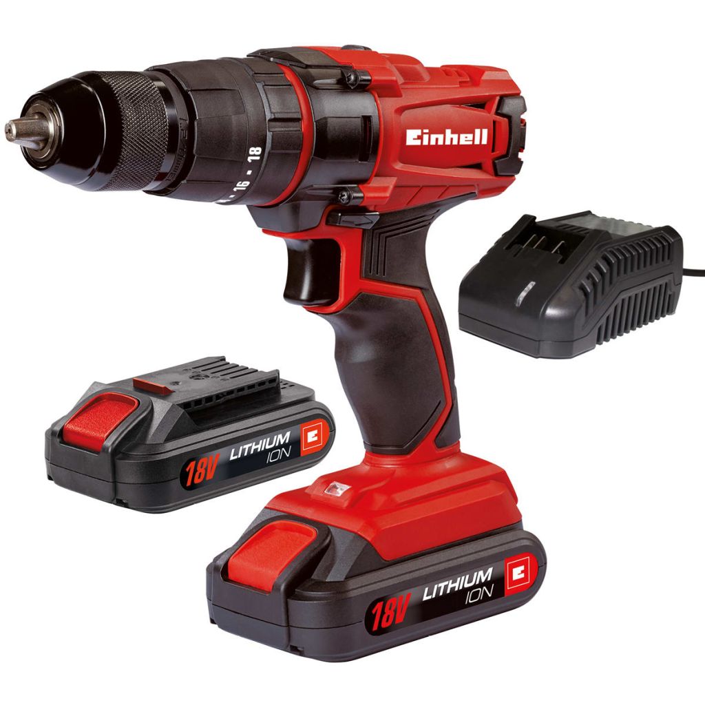 Einhell Cordless Impact Drill TC-CD 18-2 Li-i 2x1.5 Ah 18 V 4513825