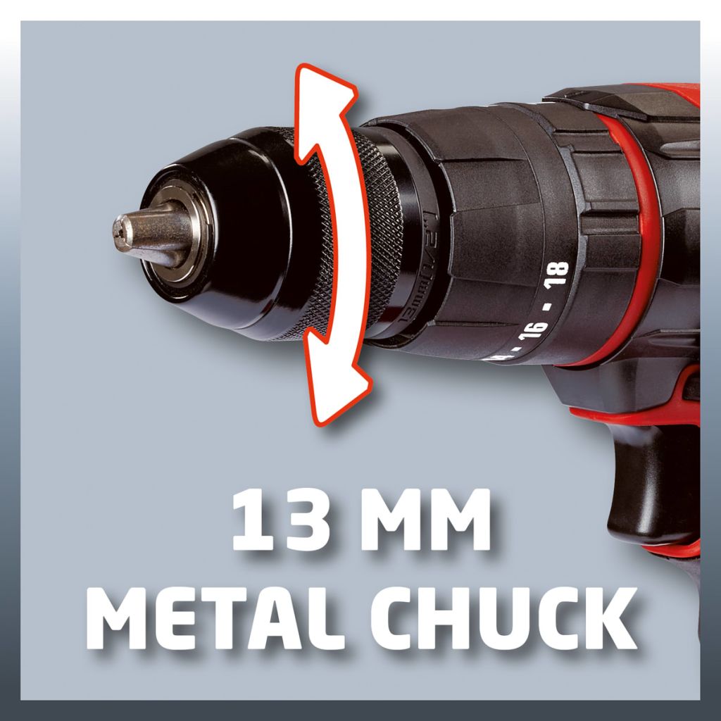 Einhell Cordless Impact Drill TC-CD 18-2 Li-i 2x1.5 Ah 18 V 4513825