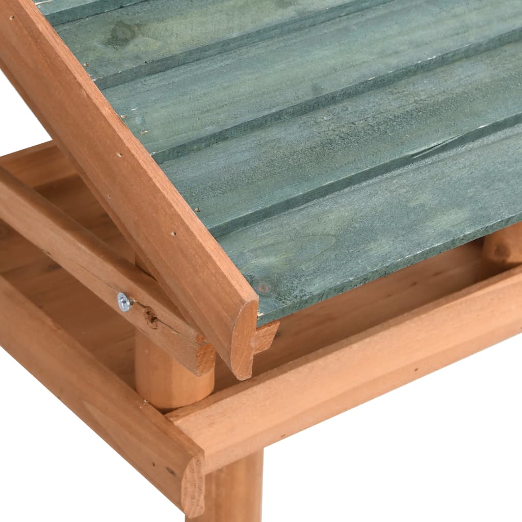 Bird Feeder with Stand Firwood