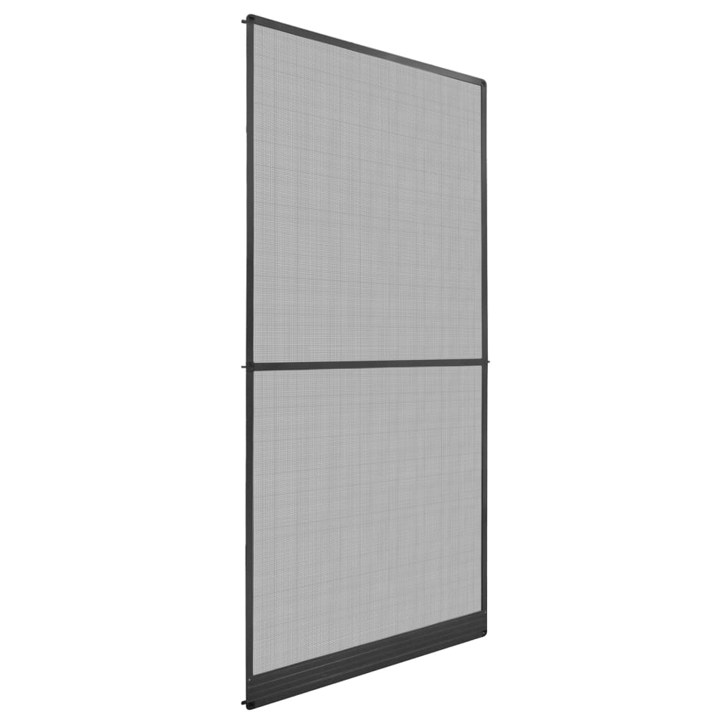 Hinged Insect Screen For Doors Anthracite X Cm